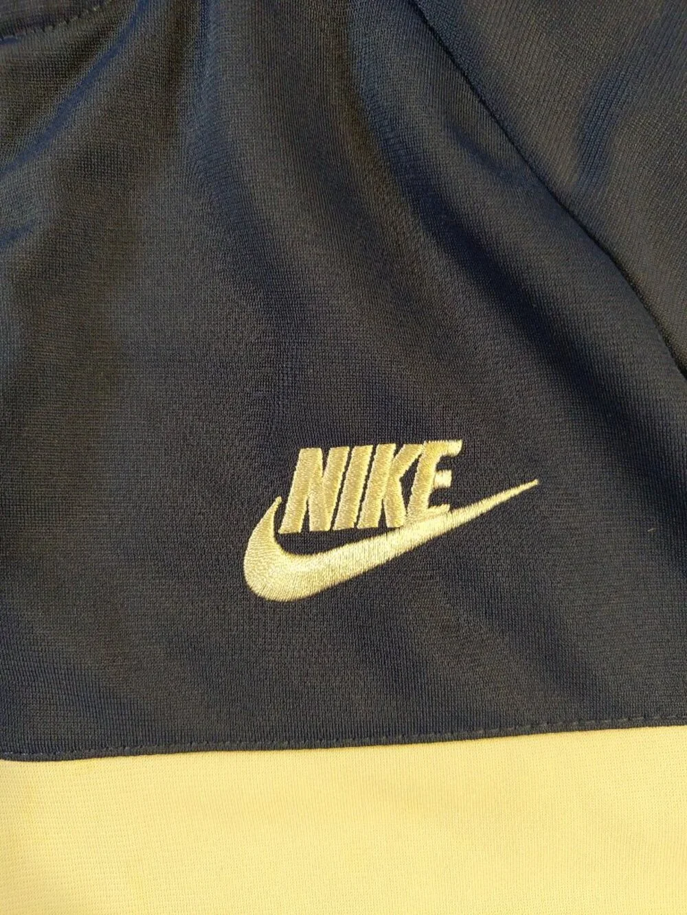 Nike Navy & White Track Jacket | Men’s Small | Full Zip